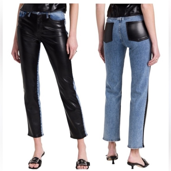 NWT Jonathan Simkhai River High Rise
Straight Jeans - Picture 1 of 10